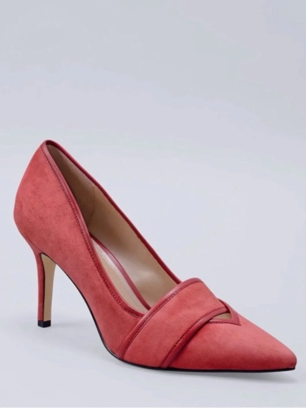 WHITE HOUSE BLACK MARKET Hayden Fire Quartz Suede Stiletto Heel Pumps--NEW--9